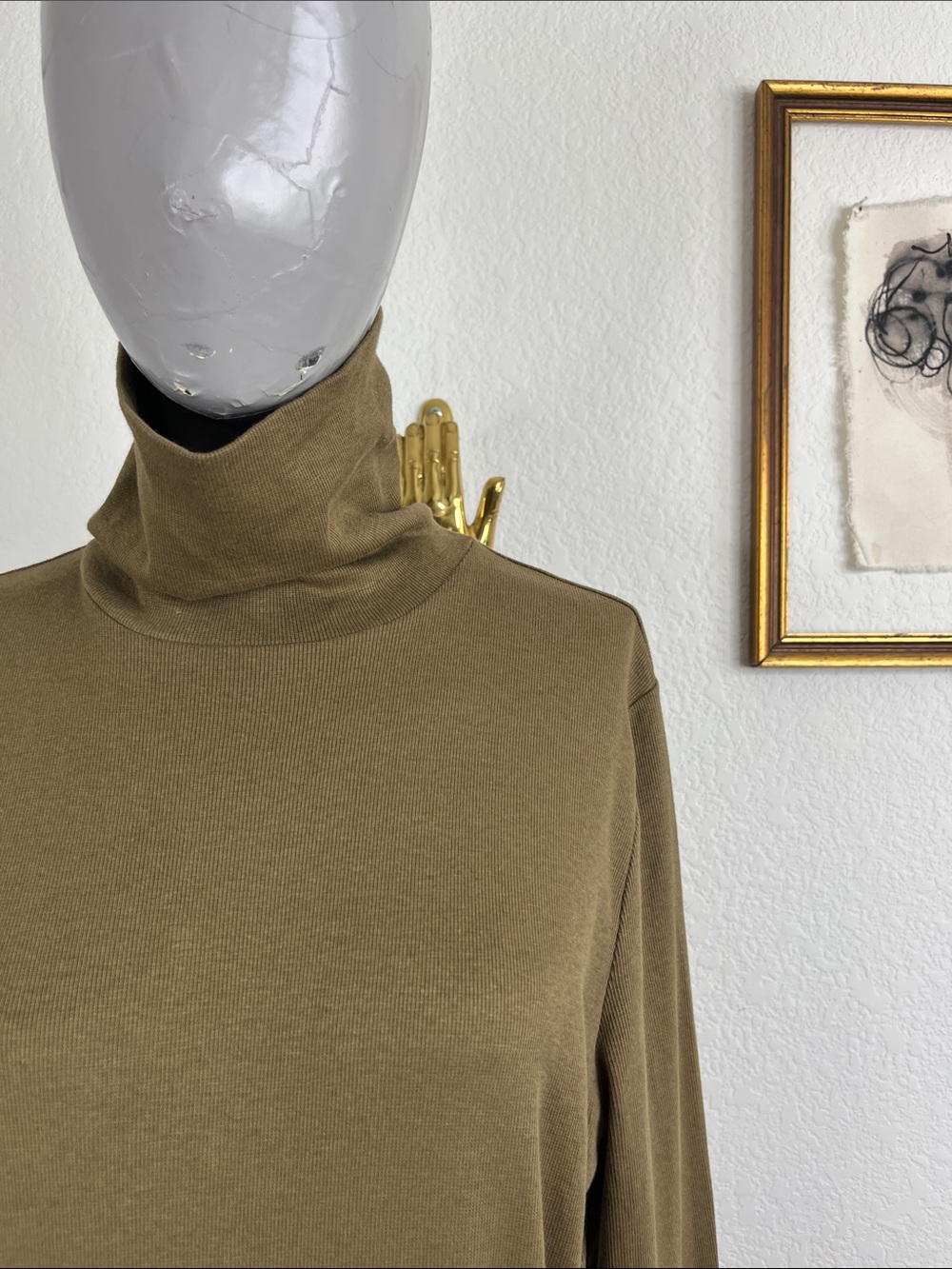 Lauren Ralph Lauren Women's Tie-Front Turtleneck Dress - Picture 5 of 11
